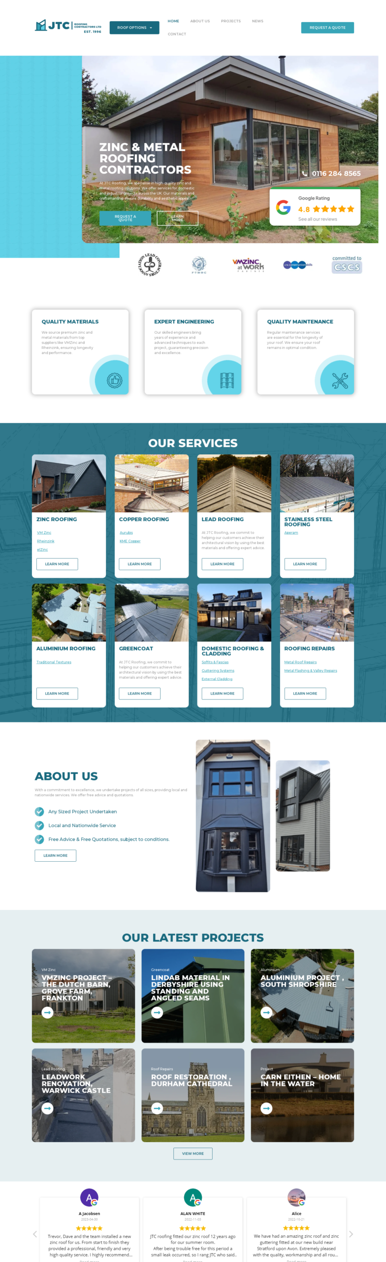 Contractors - JTC Roofing Contractors Limited